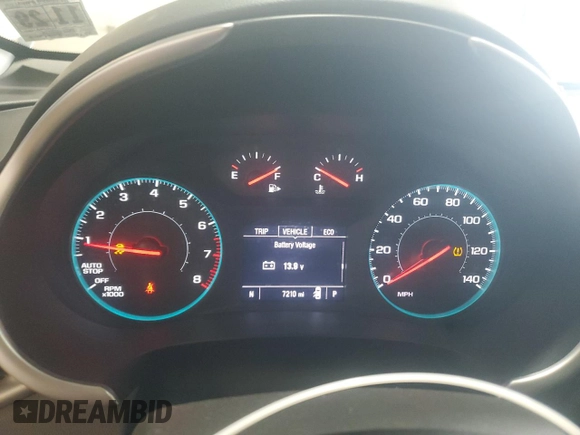 2025 Chevrolet Malibu LT with VIN 1G1ZD5ST2SF146411, listed as a Copart auction lot 54941745 with 7,210 mi miles and Clean Title. Bid and sale history available at DreamBid. Image 9.