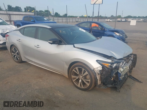2018 Nissan Maxima SV z VIN 1N4AA6AP1JC366927, wystawiony jako IAAI lot #42394242 z przebiegiem 89 093 mil mil oraz . Historia ofert i sprzedaży dostępna na DreamBid. Obrazek 1.