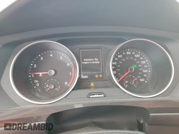 2021 Volkswagen Tiguan SE with VIN 3VV3B7AX9MM153671, listed as a Copart auction lot 83048724 with 45,086 mi miles and Salvage Title. Bid and sale history available at DreamBid. Image 9.