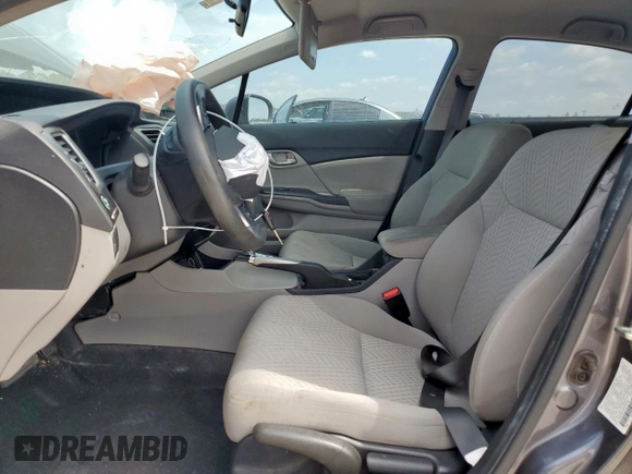 2015 Honda Civic LX with VIN 2HGFB2F54FH547491, listed as a Copart auction lot 57785885 with 161,682 mi miles and Salvage title. Bid and sale history available at DreamBid. Image 7.