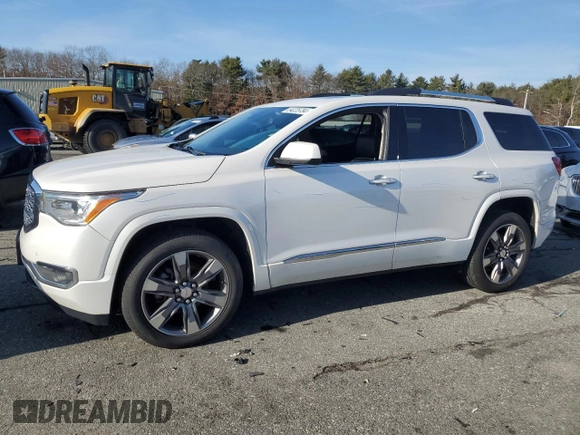 2019 GMC Acadia Denali with VIN 1GKKNXLS2KZ126847, listed as a Copart auction lot 84225784 with 91,808 mi miles and Non Repairable. Bid and sale history available at carsss.com. Image 1.