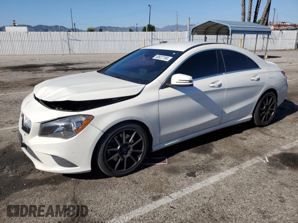 2016 Mercedes-Benz CLA 250 with VIN WDDSJ4EB0GN377261, listed as a Copart auction lot 50637184 with 92,127 mi miles and . Bid and sale history available at DreamBid. Image 1.