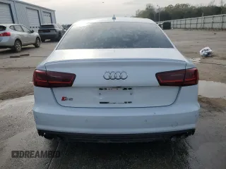 2018 Audi S6 Premium Plus with VIN WAUFFAFCXJN006695, listed as a Copart auction lot 50728445 with 69,604 mi miles and Salvage Title. Bid and sale history available at carsss.com. Image 6.