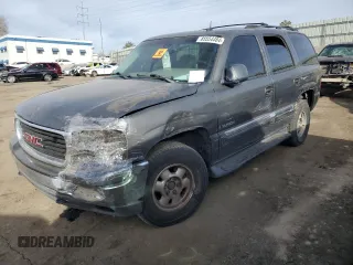 2002 GMC Yukon SLT with VIN 1GKEK13Z32R309934, listed as a Copart auction lot 85554484 with 193,690 mi miles and Non Repairable. Bid and sale history available at carsss.com. Image 1.