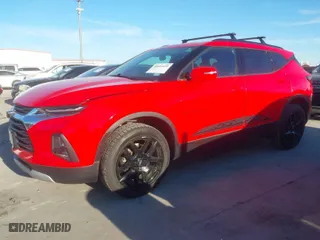 2020 Chevrolet Blazer LT with VIN 3GNKBBRA8LS596084, listed as a IAAI auction lot 40894435 with 86,064 mi miles. Bid and sale history available at carsss.com. Image 2.