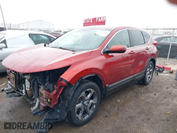 2018 Honda CR-V EX-L with VIN 5J6RW2H82JL001043, listed as a IAAI auction lot 41892432 with 91,751 mi miles. Bid and sale history available at carsss.com. Image 19.
