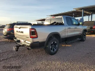 2019 Ram 1500 Rebel with VIN 1C6SRFET2KN885013, listed as a Copart auction lot 85568184 with 76,235 mi miles and Salvage Title. Bid and sale history available at carsss.com. Image 3.