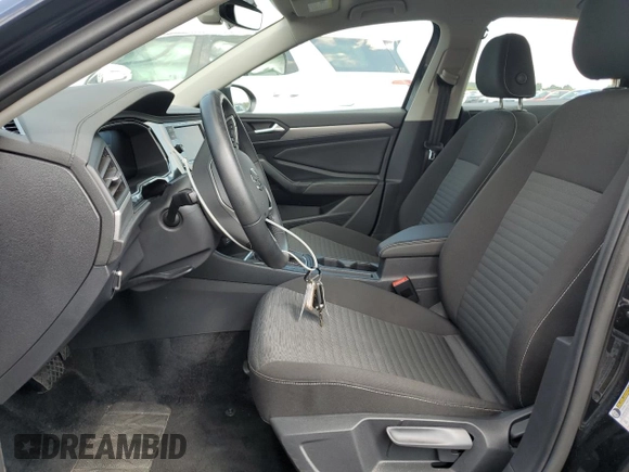 2024 Volkswagen Jetta S with VIN 3VW5M7BU3RM092716, listed as a Copart auction lot 65893225 with 20,157 mi miles and Clean title. Bid and sale history available at DreamBid. Image 7.