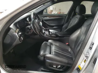 2019 BMW 5 Series 530i xDrive with VIN WBAJA7C50KWC77829, listed as a Copart auction lot 57496155 with Not provided miles and Salvage title. Bid and sale history available at DreamBid. Image 7.