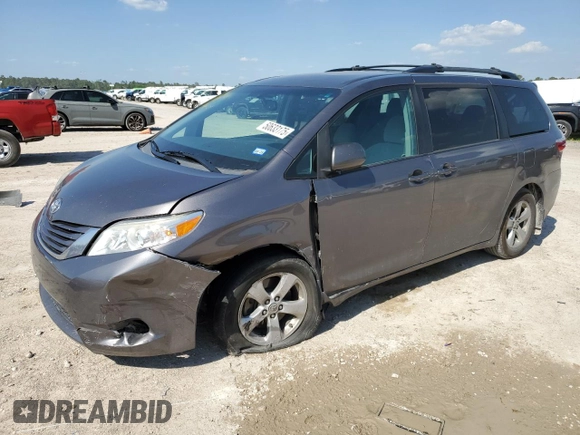 2017 Toyota Sienna LE Auto Access Seat with VIN 5TDKZ3DC1HS777624, listed as a Copart auction lot 50633175 with 139,852 mi miles and Salvage Title. Bid and sale history available at DreamBid. Image 1.