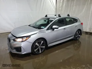 2017 Subaru Impreza Sport with VIN 4S3GTAK6XH1739220, listed as a Copart auction lot 73512384 with 102,156 mi miles and Salvage Title. Bid and sale history available at carsss.com. Image 1.