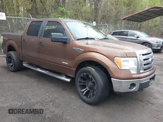 2012 Ford F-150 XL with VIN 1FTFW1ET4CFA81992, listed as a IAAI auction lot 42026460 with 246,539 mi miles and . Bid and sale history available at DreamBid. Image 1.