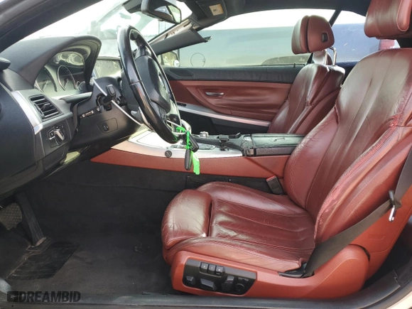 2012 BMW 6 Series 650i with VIN WBALZ3C56CDL72058, listed as a Copart auction lot 43246815 with 133,048 mi miles and Clean Title. Bid and sale history available at carsss.com. Image 7.