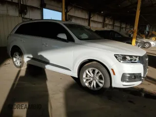 2019 Audi Q7 Premium with VIN WA1AAAF72KD003418, listed as a Copart auction lot 87104674 with 70,863 mi miles and Salvage title. Bid and sale history available at DreamBid. Image 4.