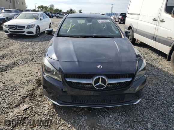 2018 Mercedes-Benz CLA 250 with VIN WDDSJ4GB7JN585206, listed as a Copart auction lot 81092953 with 65,553 mi miles and . Bid and sale history available at DreamBid. Image 5.