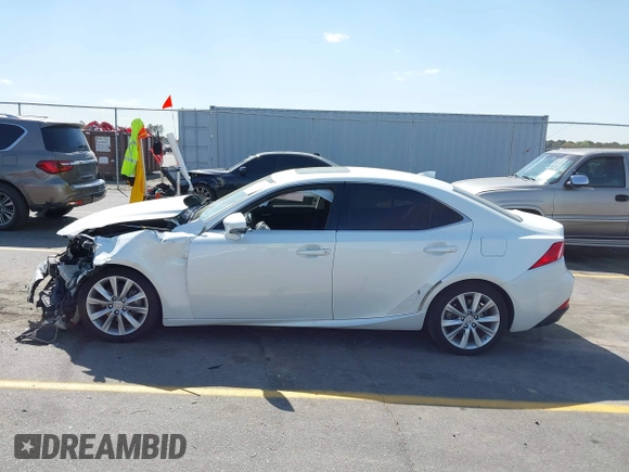 2014 Lexus IS 250 with VIN JTHBF1D20E5017284, listed as a IAAI auction lot 41885179 with 106,957 mi miles. Bid and sale history available at carsss.com. Image 14.