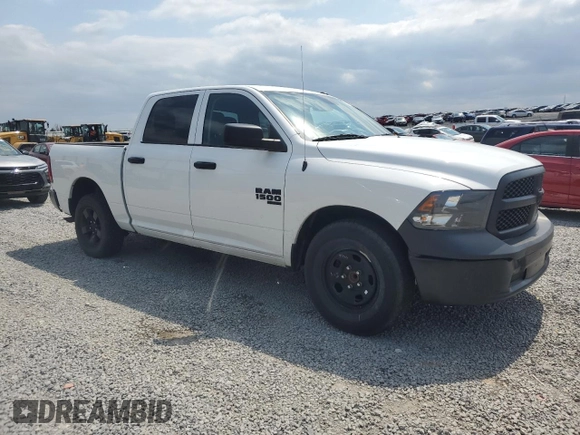 2022 Ram 1500 Tradesman with VIN 3C6RR6KG0NG210845, listed as a Copart auction lot 53107805 with 77,366 mi miles and Salvage title. Bid and sale history available at DreamBid. Image 4.