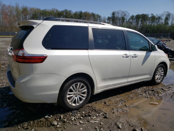 2017 Toyota Sienna XLE Auto Access Seat with VIN 5TDYZ3DC8HS771474, listed as a Copart auction lot 50777155 with 108,524 mi miles and Salvage Title. Bid and sale history available at carsss.com. Image 3.