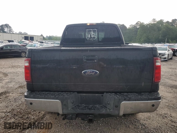 2011 Ford F-250 XL with VIN 1FT7W2BT2BEA73019, listed as a Copart auction lot 53987465 with 268,537 mi miles and Salvage title. Bid and sale history available at DreamBid. Image 6.
