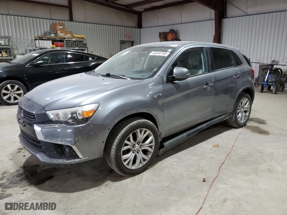 2017 Mitsubishi Outlander Sport ES 2.0 with VIN JA4AP3AU1HZ049874, listed as a Copart auction lot 43340795 with 178,529 mi miles and Salvage Title. Bid and sale history available at carsss.com. Image 1.