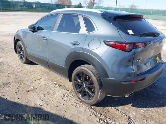2023 Mazda CX-30 2.5 S Preferred Package with VIN 3MVDMBCMXPM514086, listed as a IAAI auction lot 41757973 with 27,555 mi miles. Bid and sale history available at carsss.com. Image 3.
