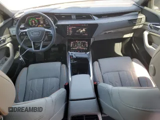 2023 Audi e-tron Chronos with VIN WA1VABGE2PB025202, listed as a Copart auction lot 89198375 with 6,980 mi miles and Salvage title. Bid and sale history available at DreamBid. Image 8.