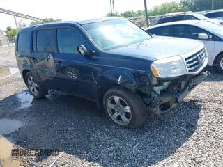 2012 Honda Pilot EX-L with VIN 5FNYF4H55CB031937, listed as a IAAI auction lot 42453827 with 249,909 mi miles and . Bid and sale history available at DreamBid. Image 1.