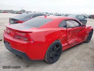 2015 Chevrolet Camaro SS with VIN 2G1FJ1EW6F9297521, listed as a IAAI auction lot 41321710 with 27,830 mi miles. Bid and sale history available at carsss.com. Image 4.