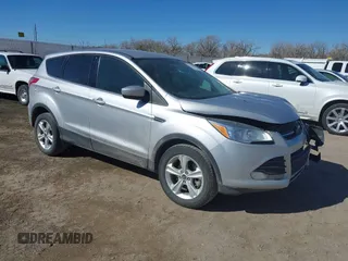 2015 Ford Escape SE with VIN 1FMCU9GX4FUB07459, listed as a IAAI auction lot 41731063 with 101,070 mi miles. Bid and sale history available at carsss.com. Image 1.