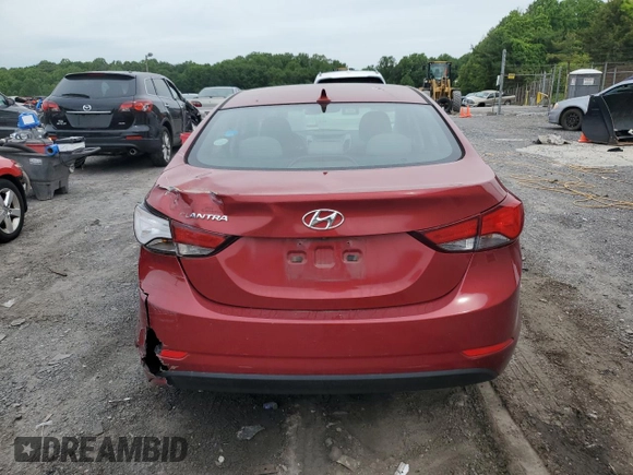 2015 Hyundai Elantra SE z VIN 5NPDH4AE1FH582987, wystawiony jako Copart lot #58307295 z przebiegiem 67 478 mil mil oraz Szkoda całkowita • Salvage title. Historia ofert i sprzedaży dostępna na DreamBid. Obrazek 6.