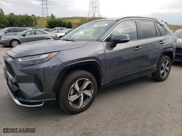 2024 Toyota RAV4 Prime SE with VIN JTMAB3FV9RD189546, listed as a Copart auction lot 70966094 with 2,375 mi miles and Salvage Title. Bid and sale history available at carsss.com. Image 1.