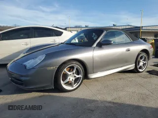 2002 Porsche 911 with VIN WP0CA29982S654212, listed as a Copart auction lot 86344654 with Not Provided miles and Salvage Title. Bid and sale history available at DreamBid. Image 1.