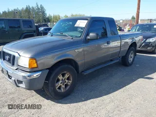 2005 Ford Ranger XL with VIN 1FTYR15E65PA07911, listed as a IAAI auction lot 42004544 with 232,262 mi miles. Bid and sale history available at carsss.com. Image 2.