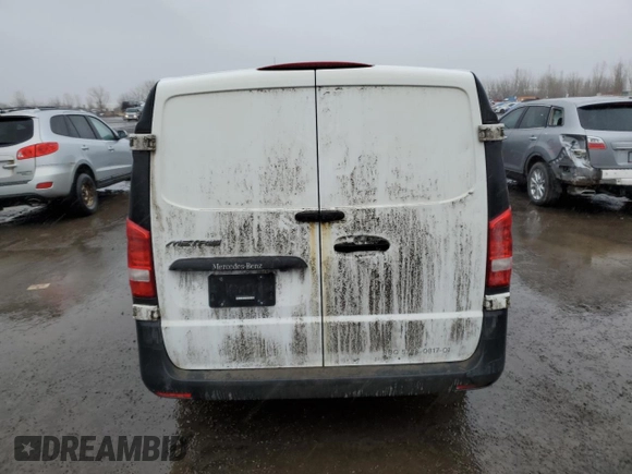 2018 Mercedes-Benz Metris with VIN WD3BG2EA9J3398840, listed as a Copart auction lot 50984035 with Not Provided miles and Salvage Title. Bid and sale history available at DreamBid. Image 6.