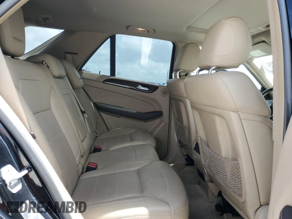2013 Mercedes-Benz M 350 with VIN 4JGDA5JB1DA158693, listed as a Copart auction lot 60065005 with 98,896 mi miles and Salvage title. Bid and sale history available at DreamBid. Image 11.