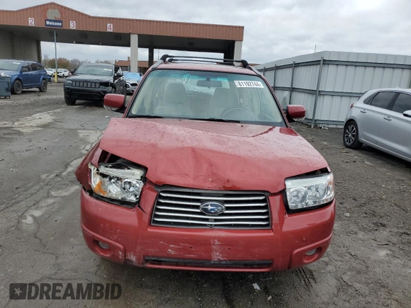 2006 Subaru Forester 2.5 X w/Premium Pkg with VIN JF1SG65646H716176, listed as a Copart auction lot 81192744 with 72,266 mi miles and Salvage Title. Bid and sale history available at carsss.com. Image 5.
