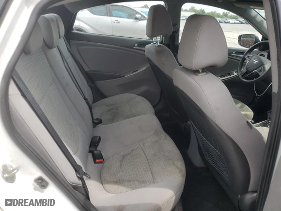 2017 Hyundai Accent SE with VIN KMHCT4AE9HU352581, listed as a Copart auction lot 51014945 with 139,192 mi miles and Salvage Title. Bid and sale history available at carsss.com. Image 10.