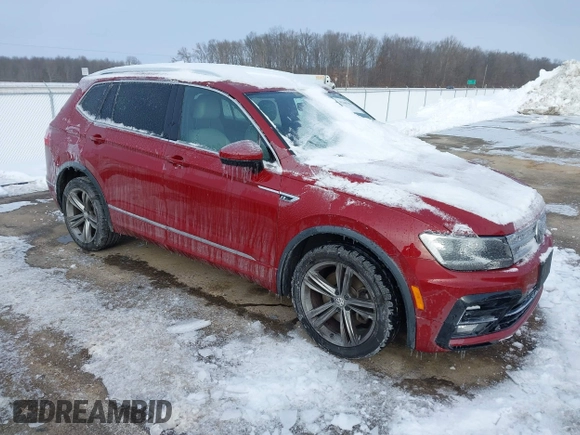 2018 Volkswagen Tiguan SEL с VIN 3VV2B7AX3JM148893, выставлен на аукционе IAAI как лот 41265196 с пробегом 60 035 миль миль и . История ставок и продаж доступна на DreamBid. Изображение 1.