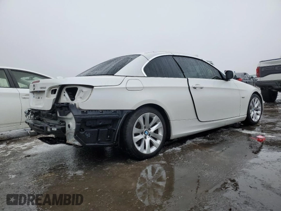 2011 BMW 3 Series 328i with VIN WBADW3C57BE540005, listed as a Copart auction lot 44232065 with 65,206 mi miles and Salvage Title. Bid and sale history available at carsss.com. Image 3.