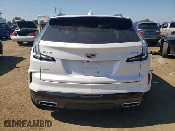 2024 Cadillac XT4 AWD Sport with VIN 1GYFZFR42RF207079, listed as a Copart auction lot 69275844 with 1,863 mi miles and Clean title. Bid and sale history available at DreamBid. Image 6.