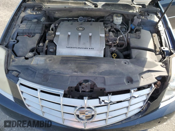 2008 Cadillac DTS 1SC with VIN 1G6KD57Y78U205845, listed as a Copart auction lot 54851995 with 189,718 mi miles and Salvage Title. Bid and sale history available at DreamBid. Image 11.