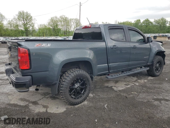2015 Chevrolet Colorado 4WD Z71 with VIN 1GCGTCE35F1272962, listed as a Copart auction lot 55525325 with 129,701 mi miles and Salvage title. Bid and sale history available at DreamBid. Image 3.