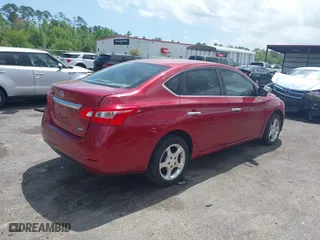 2014 Nissan Sentra S with VIN 3N1AB7AP8EL679564, listed as a IAAI auction lot 41955499 with 91,394 mi miles. Bid and sale history available at carsss.com. Image 4.