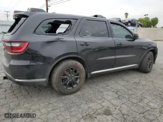 2014 Dodge Durango SXT with VIN 1C4RDHAG5EC348968, listed as a Copart auction lot 48048135 with 0 mi miles and Salvage Title. Bid and sale history available at carsss.com. Image 3.
