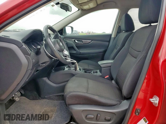 2017 Nissan Rogue SL with VIN 5N1AT2MT0HC782589, listed as a Copart auction lot 62337775 with 92,871 mi miles and Salvage title. Bid and sale history available at DreamBid. Image 7.
