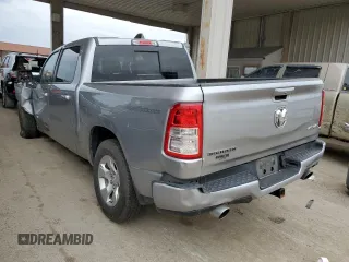 2020 Ram 1500 Big Horn with VIN 1C6SRFFM5LN229056, listed as a Copart auction lot 57224183 with 0 mi miles. Bid and sale history available at carsss.com. Image 2.