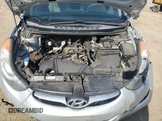 2013 Hyundai Elantra Limited with VIN 5NPDH4AE7DH195812, listed as a Copart auction lot 48744385 with 120,567 mi miles and Salvage Title. Bid and sale history available at DreamBid. Image 11.