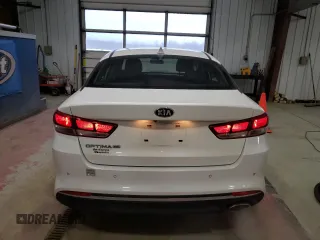 2018 Kia Optima LX with VIN KNAGT4L35J5216351, listed as a Copart auction lot 50174385 with 50,774 mi miles and Salvage Title. Bid and sale history available at DreamBid. Image 6.