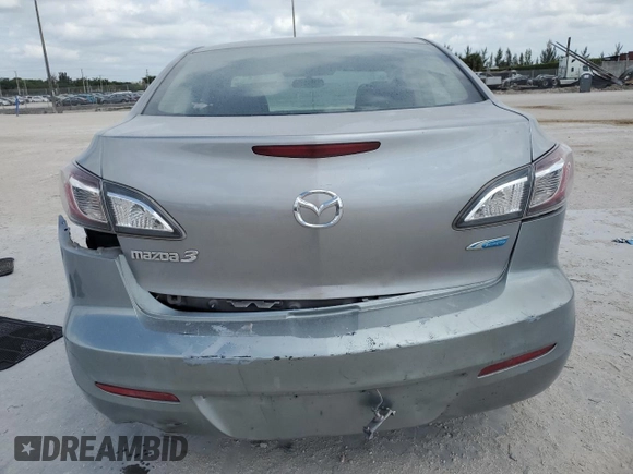 2013 Mazda Mazda3 i Sport with VIN JM1BL1U88D1709474, listed as a Copart auction lot 53677275 with 190,352 mi miles and Salvage Title. Bid and sale history available at carsss.com. Image 6.