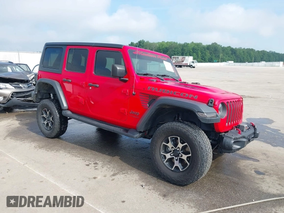 2018 Jeep Wrangler Unlimited Rubicon с VIN 1C4HJXFG6JW177115, выставлен на аукционе IAAI как лот 42357142 с пробегом 66 257 миль миль и . История ставок и продаж доступна на DreamBid. Изображение 1.